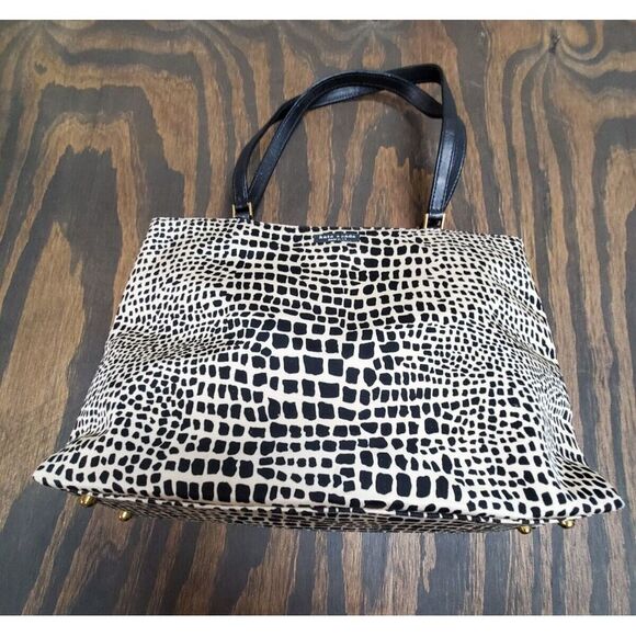 kate spade Handbags - Kate Spade Lizard‎ Failee Collection Nylon Animal Print Handbag Shoulder Tote